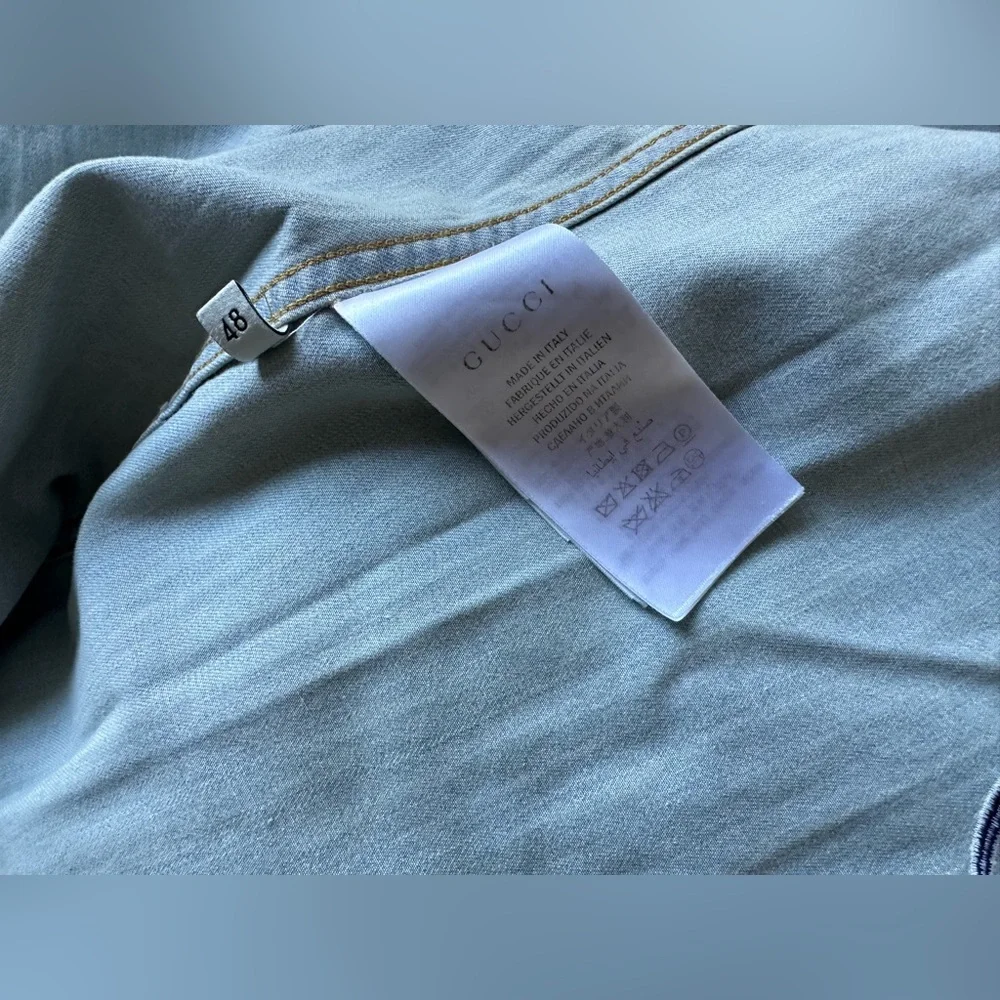 Gucci denim shirt - Picture 3 of 6